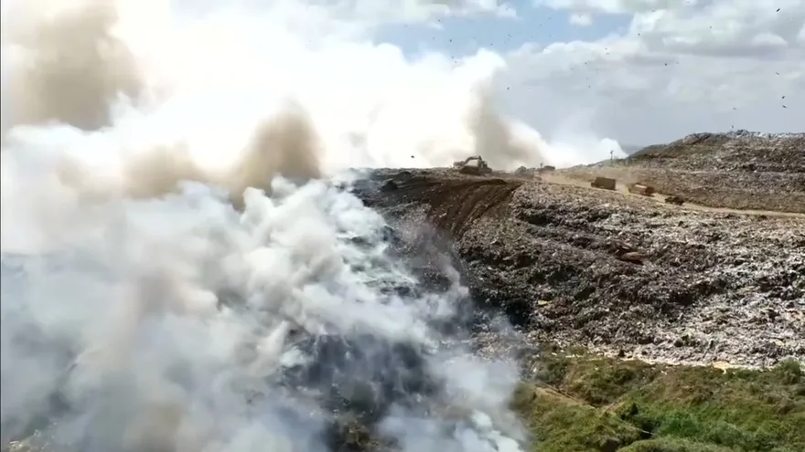 Reunión interinstitucional para tratar tema de incendio en cerro Patacón