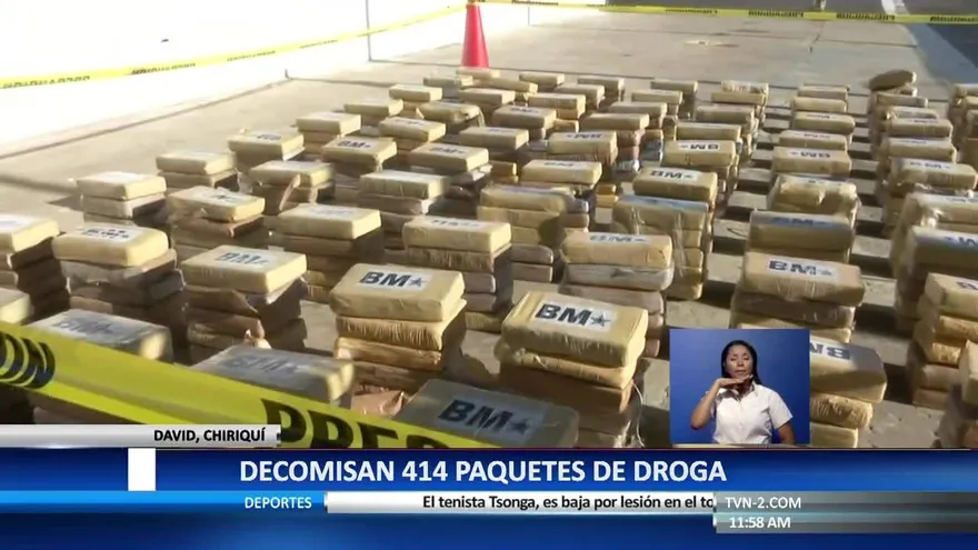 Decomisan droga en Chiriquí