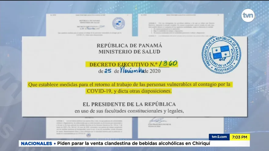 Surgen reacciones tras publicación de Decreto Ejecutivo sobre retorno a puestos de trabajo