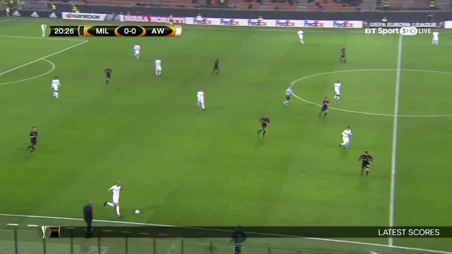 Resumen AC Milan vs Austria Wien