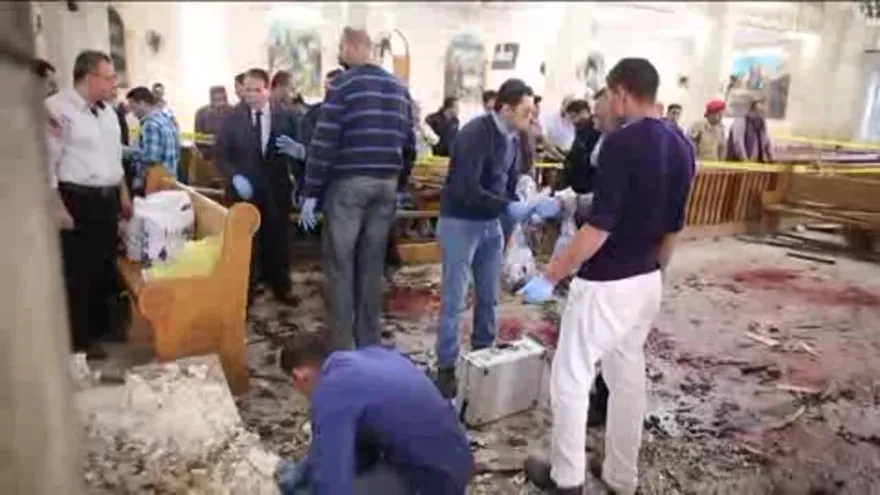 Ciudad egipcia de Tanta se recupera tras atentado