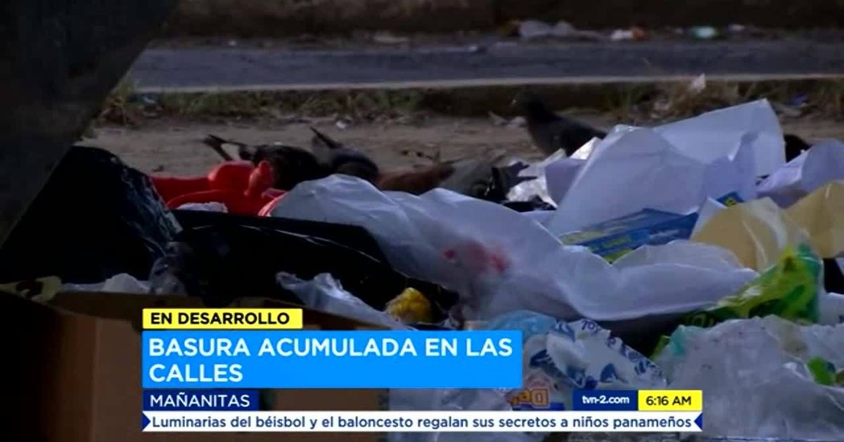 Las Mañanitas está afectada por la acumulación de basura en las calles ...