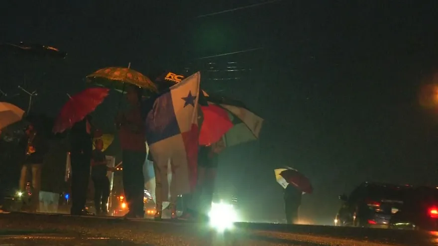 Protestas en el interior del país