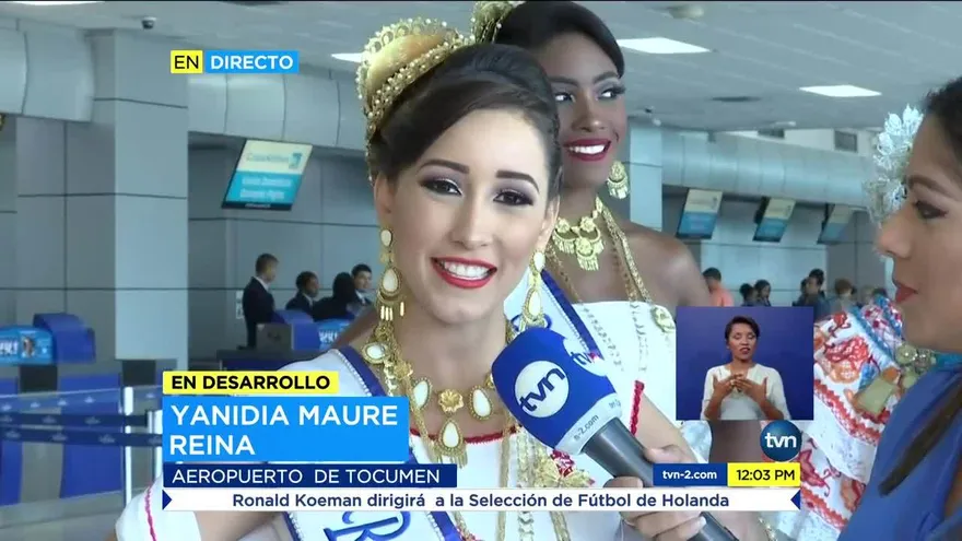 Promocionan el Carnaval de Panamá en el Aeropuerto de Tocumen