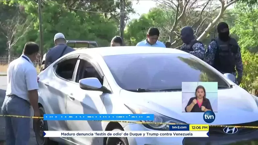 Aprehenden a personas con armas en un vehículo