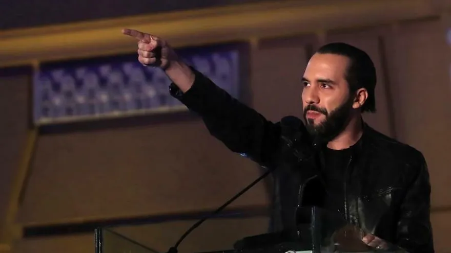 Nayib Bukele, presidente de El Salvador.