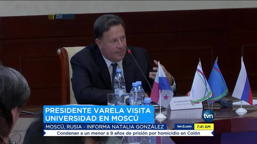 Varela se reúne con estudiantes en Moscú