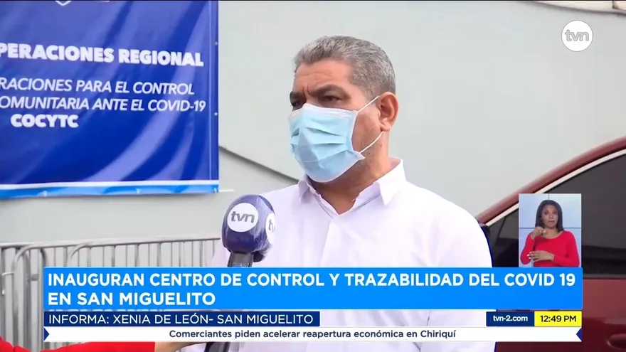 Inauguran centro de trazabilidad para COVID-19 en San Miguelito