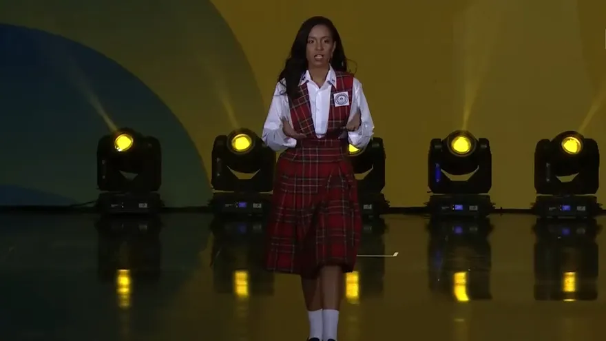 Abigail Betegón, segundo lugar del Concurso de Oratoria