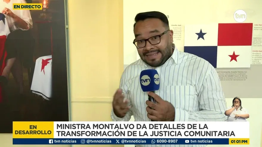 Ministra de Gobierno, Dinoska Montalvo habla sobre la justicia comunitaria