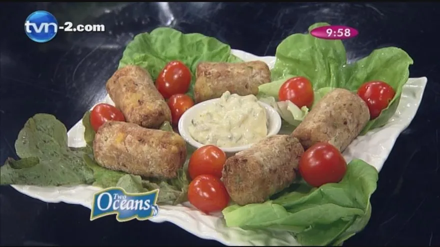 CROQUETAS DE PLÁTANO Y ATÚN