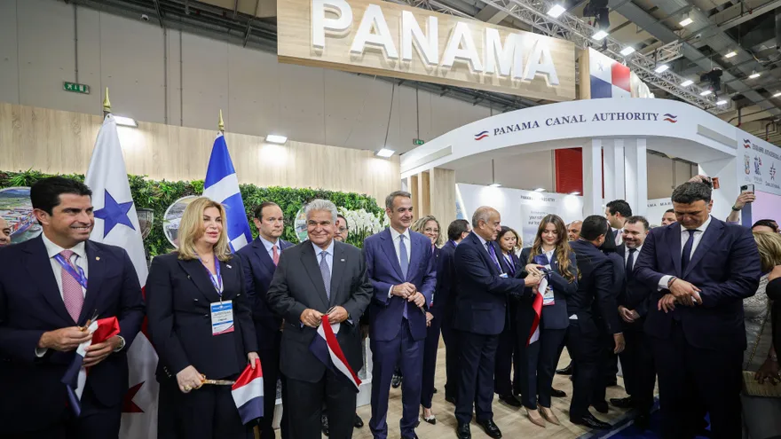 Panamá fortalece vínculos marítimos con Grecia durante Posidonia 2026