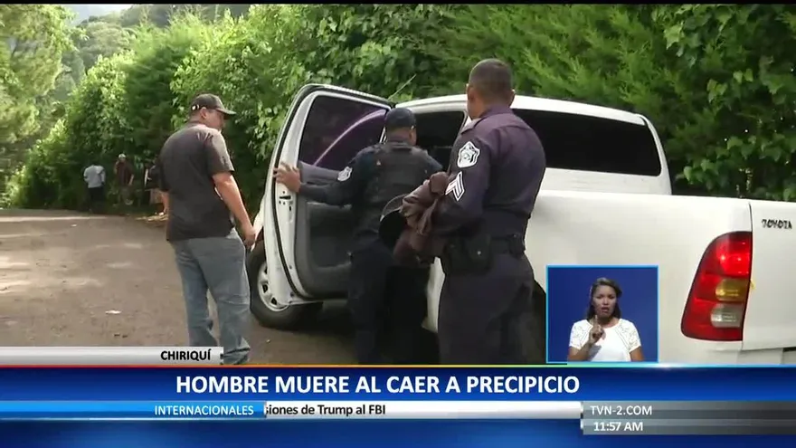 Joven desaparecido fue encontrado muerto en un precipicio en Boquete