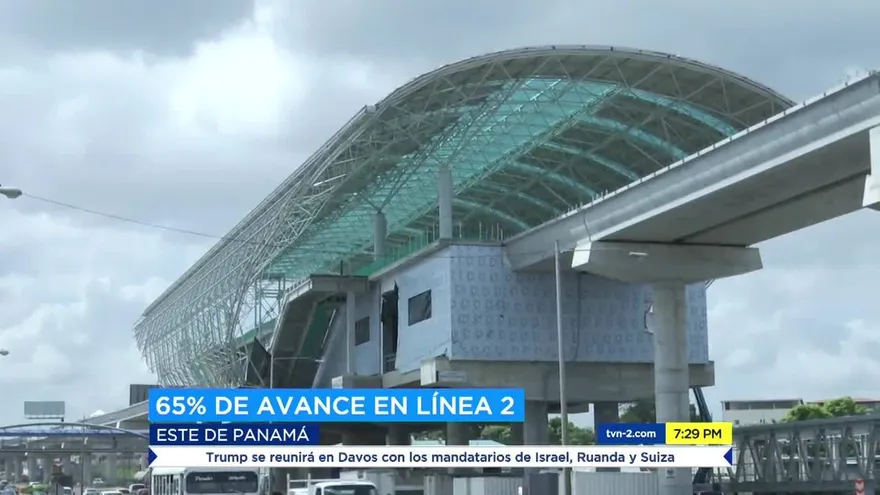 Avanzan los trabajos de construcción de la Línea 2 del Metro de Panamá