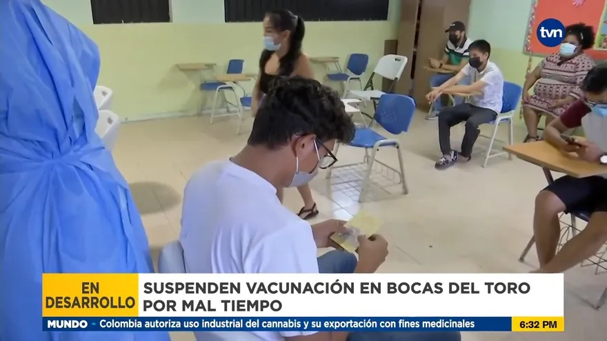 Suspenden vacunación en Bocas del Toro debido a las afectaciones por inundaciones