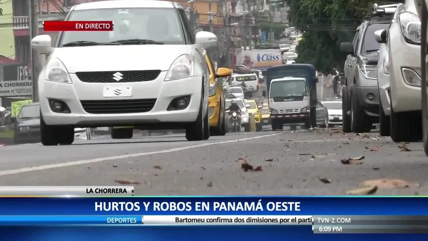 Se desata ola de robos en La Chorrera