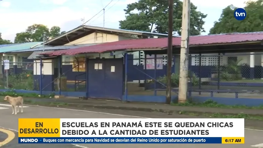 Escuelas en Panamá Este se quedan pequeñas por gran cantidad de estudiantes