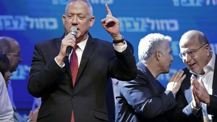 Benny Gantz llama a la formación de un gobierno de unidad en Israel