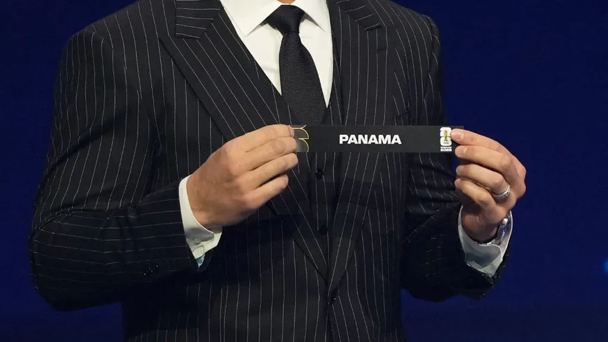 Panamá en el sorteo en el Mundial.