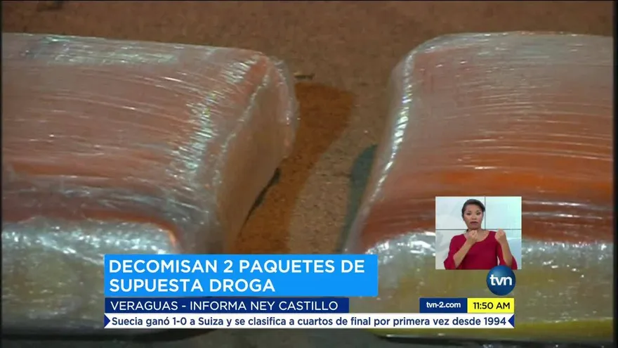 Decomisan drogan en la provincia de Veraguas