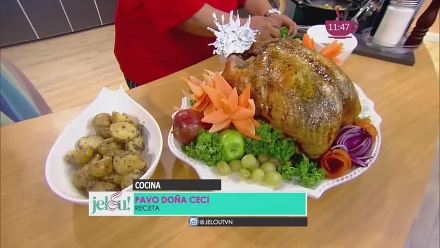 ¡Pavo al estilo  Doña Cecy!