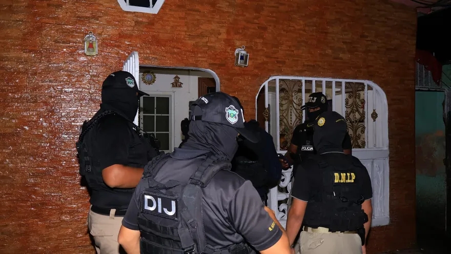 Cae grupo criminal en Colón durante operación Golpe