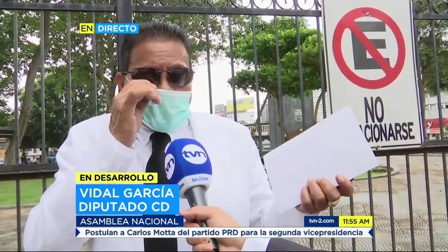 Diputado Vidal García habla del robo en su residencia