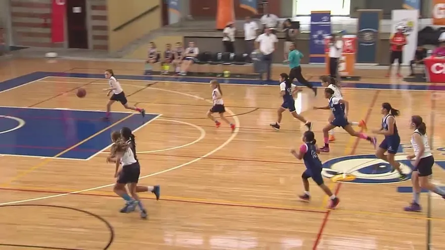 Final Sub-12 Femenino. Instituto Italiano Enrico Fermi 42-24 Academia Interamericana de Panamá