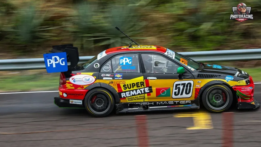 David Carballeda en acción