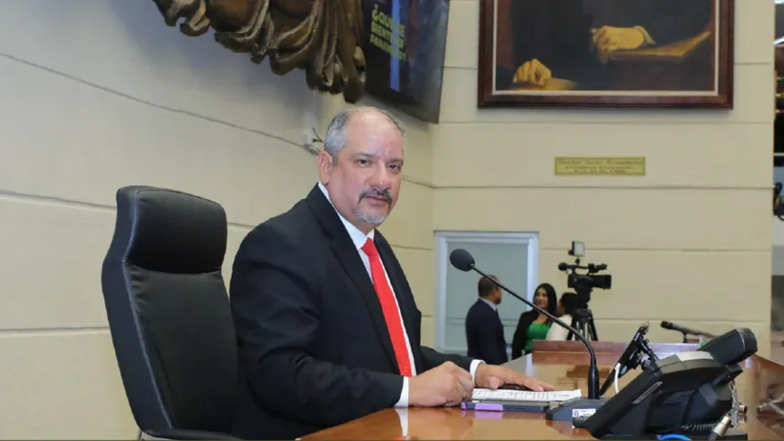 Jorge Herrera, presidente de la Asamblea Nacional.