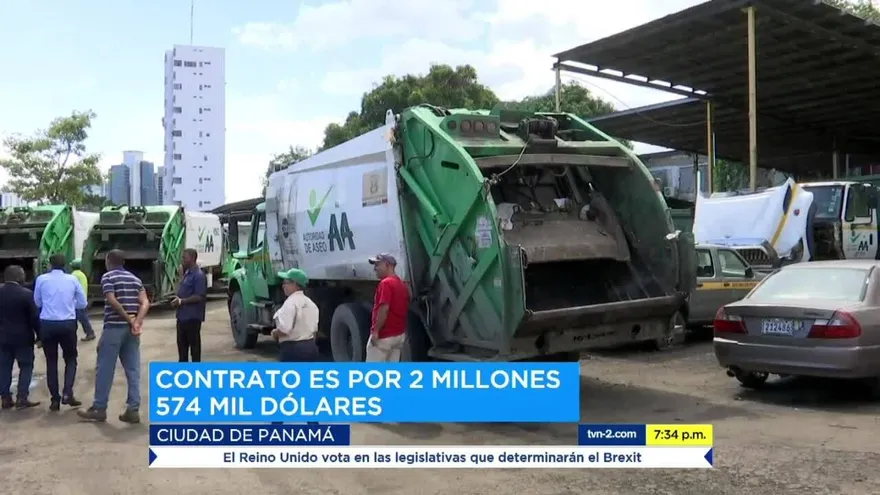 Cortizo prometió revisar contrato de la Autoridad de Aseo