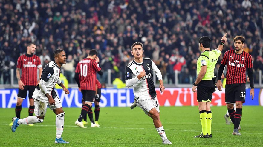 Dybala decide el duelo contra el Milan y devuelve liderato a la Juventus