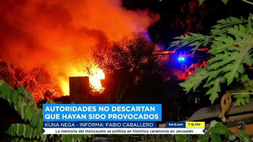 Dos incendios en menos de 24 horas cerca de vertedero de Kuna Nega