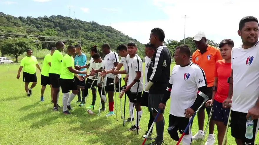 Jugadores de la Selección Nacional de Amputados recibió homenaje en su día