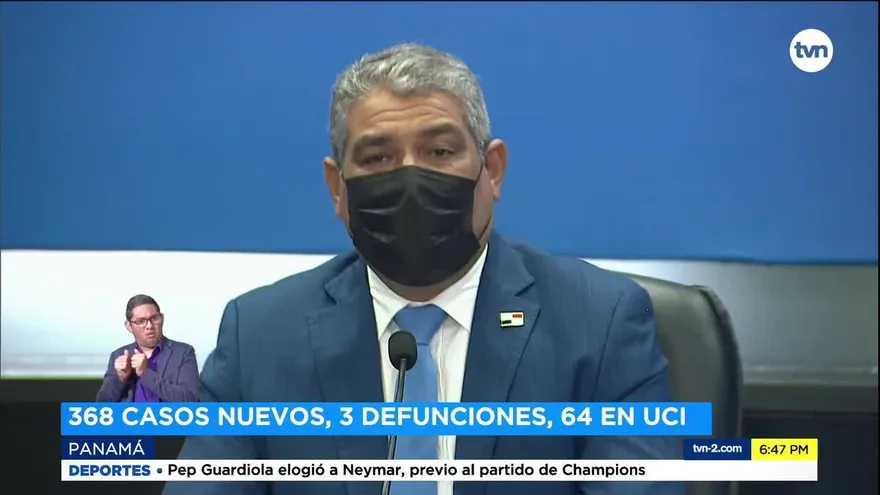Medio millón de vacunados en Panamá, informa Minsa