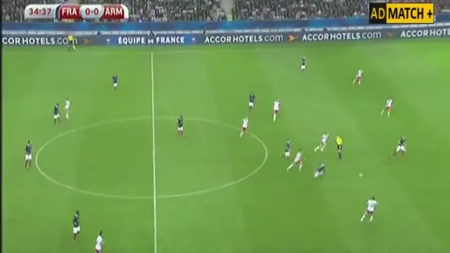 Benzema se lesiona, Francia 4-0 Armenia