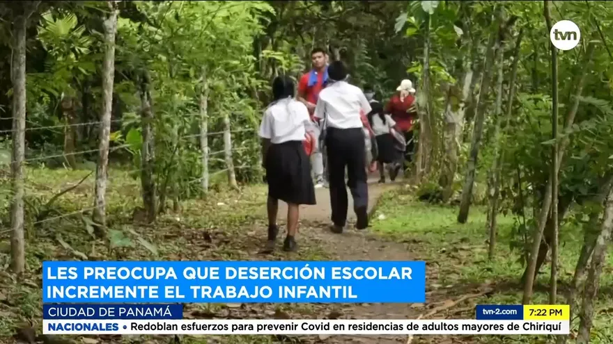 Les preocupa que deserción escolar incremente el trabajo infantil