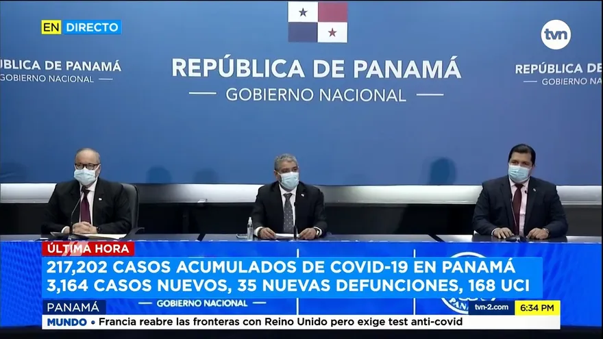 Panamá reporta Rt. 1.08% y se alista para cuarentena de Navidad