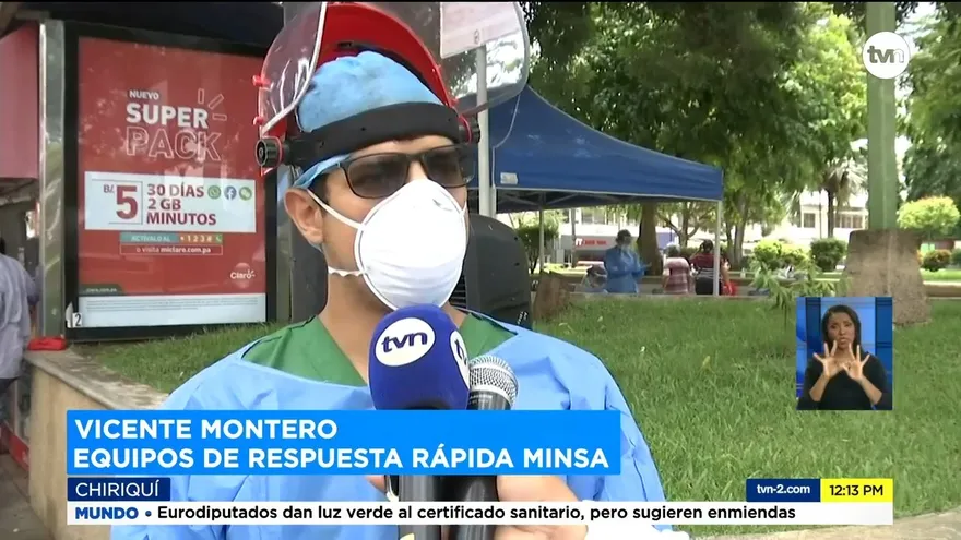 Continúa jornada de hisopados en Chiriquí