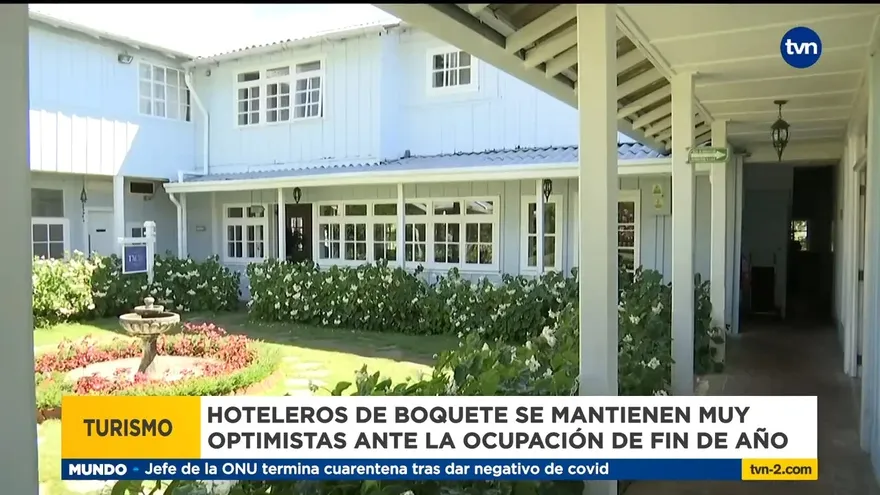 Boquete optimista por ocupación hotelera de fin de año