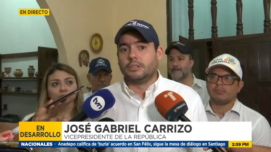 Hay avances positivos, dice el vicepresidente Carrizo
