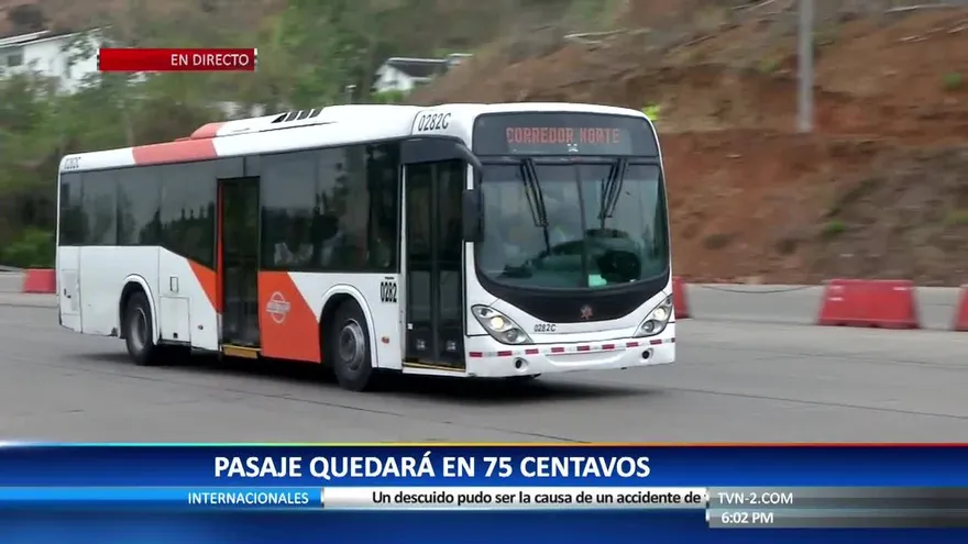 Nuevo pasajes en rutas del metrobús en corredores