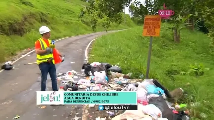 "Pobreza no es sinónimo de Suciedad". Comunidad en Chilibre está sumergida en la basura