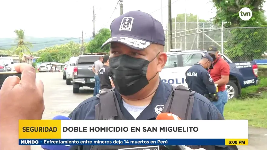 Doble homicidio en San Miguelito