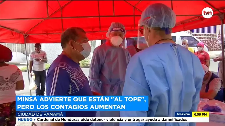 Juan Díaz marca números rojos por contagios de COVID-19