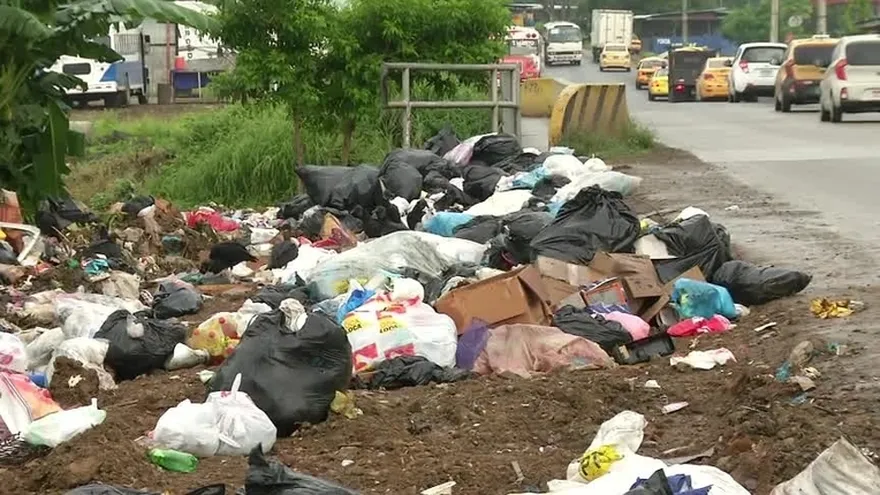 Basura se acumula en Panamá Este