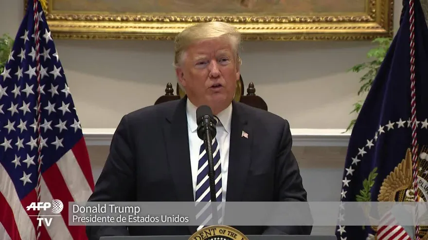 Trump amenaza con disparar a migrantes que lancen rocas