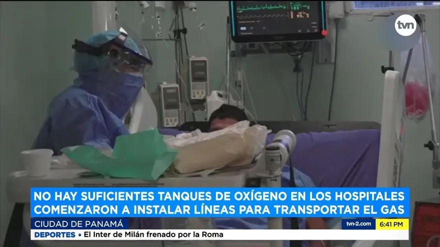Demanda de pacientes agota cantidad de taques de oxigeno
