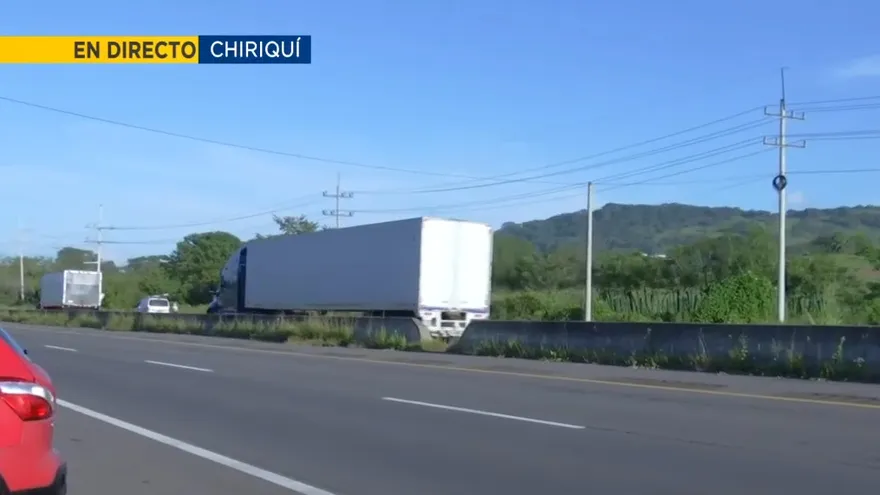 Vía Interamericana en Chiriquí se encuentra despejada