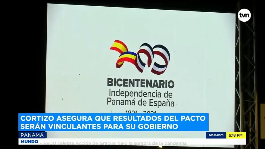 Cortizo asegura que resultados del Pacto serán vinculantes para su gobierno